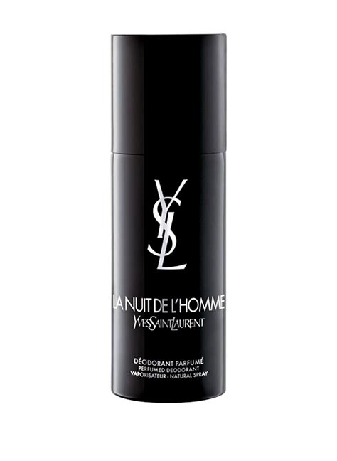 yves saint laurent l'homme deodorant spray 150 ml|LA NUIT DE L'HOMME deo spray 150 ml .